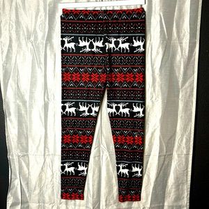 Reindeer Leggings women’s size medium